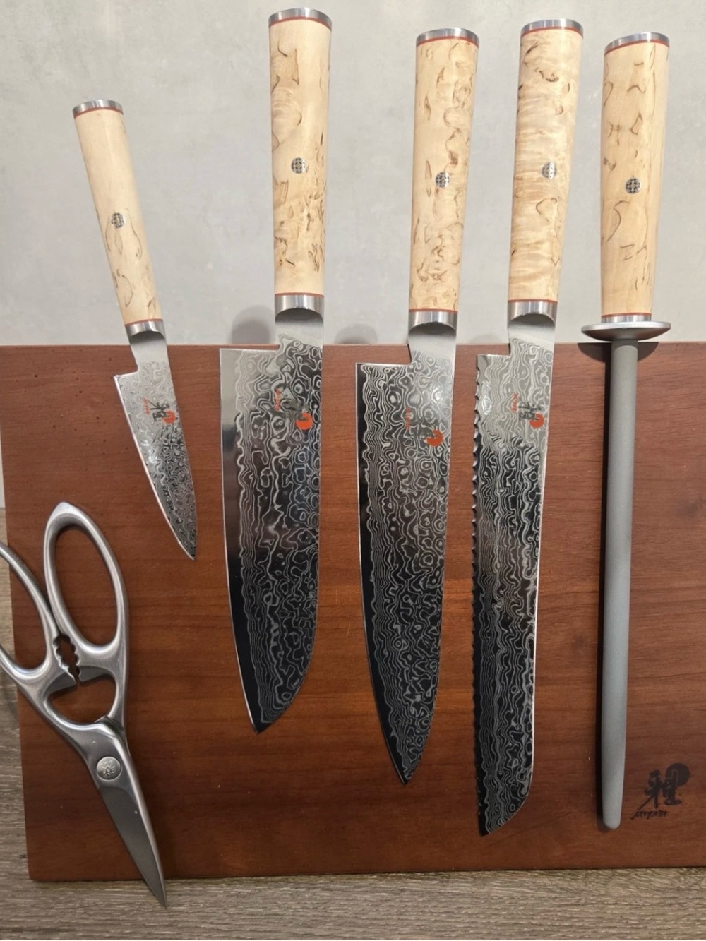 RARE!!!! MIYABI BIRCHWOOD 7 PIECE SET!!!